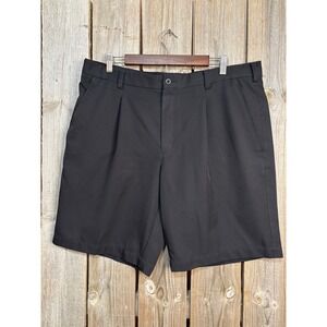 Nike Golf Mens Fit‎ Dry Pleated Shorts Black 38 319689-010